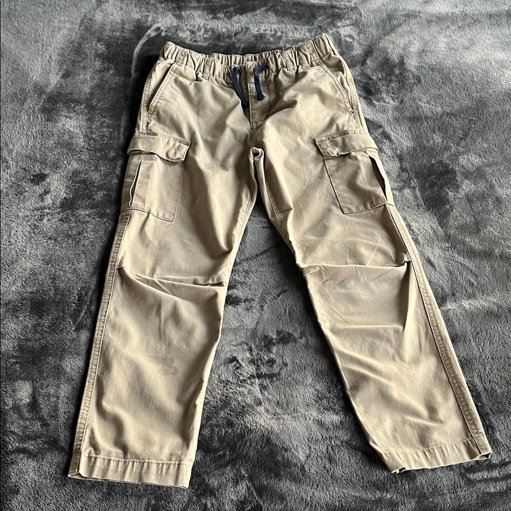 Polo by Ralph Lauren Beige Cargo Pants Boys 12. Drawstring. Good condition.